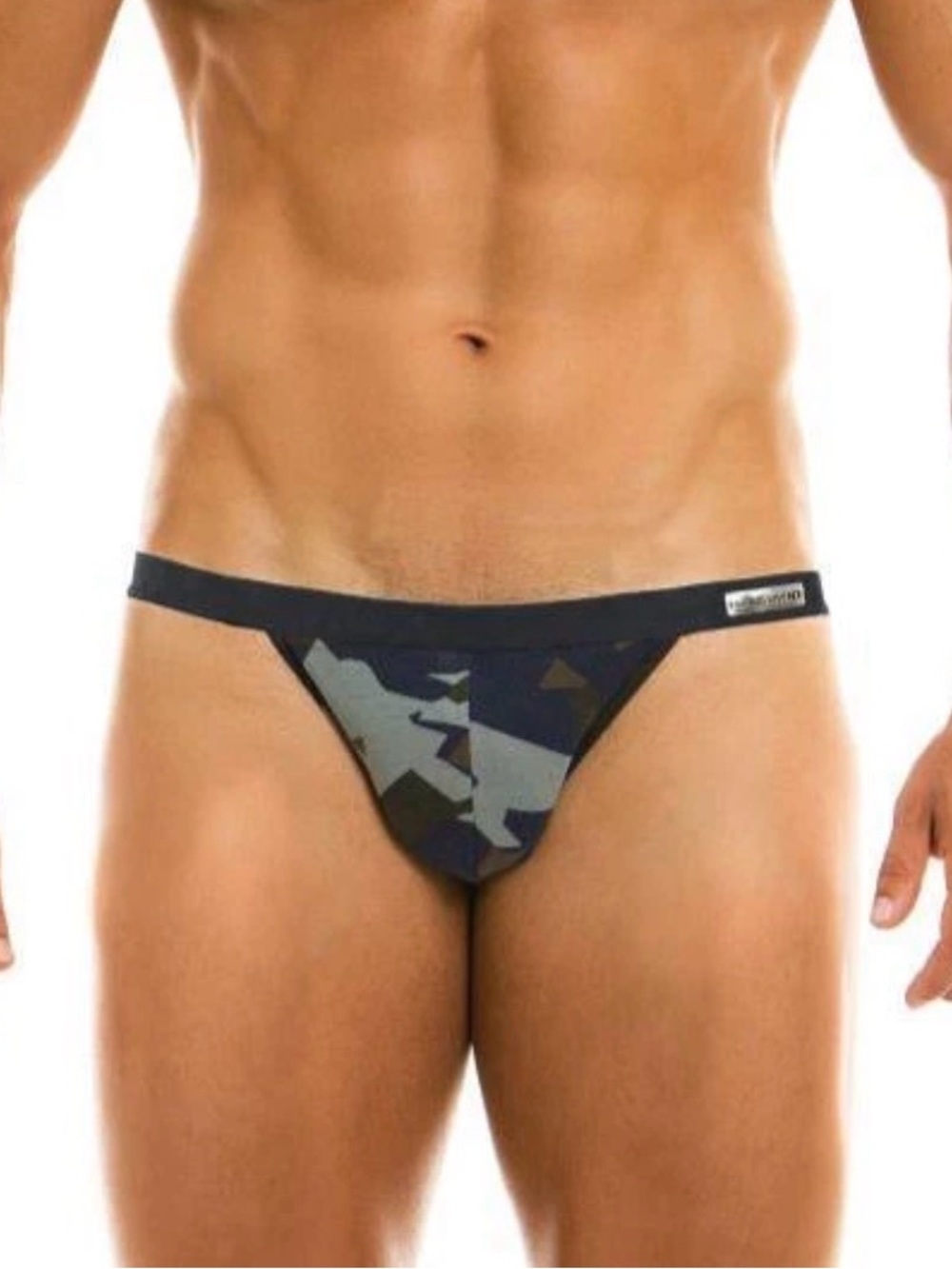 Modus Vivendi Men's Navy & Olive Camo Brief
